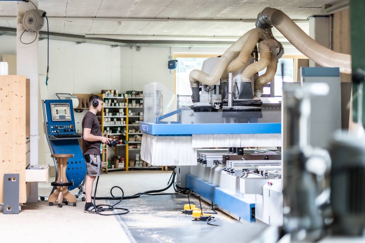 Tischlerei herbert Feuerstein OG, Bizau, Bregenzerwald, Arbeit