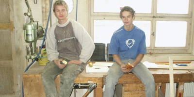 Lehrling znünne Pause